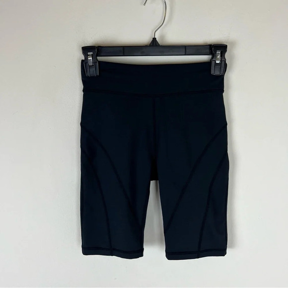 Free People Movement High-Rise Biker Baby Shorts Black Size XS - Picture 2 of 5